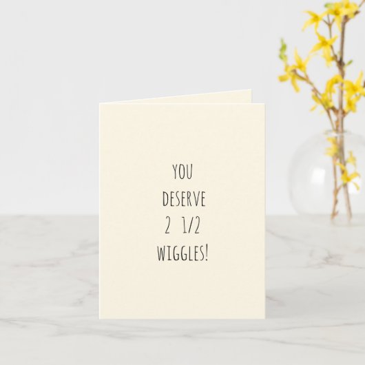 Glückwunsch Karte (Gelbe Blume)