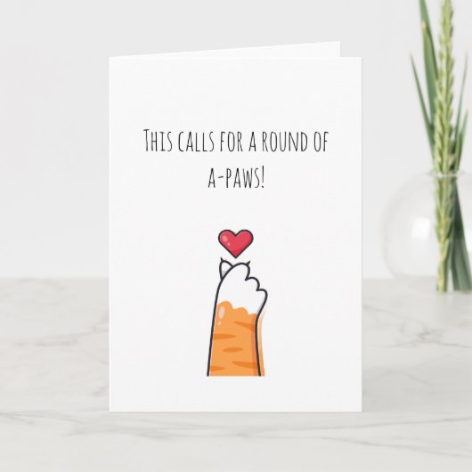 Glückwunsch Karte (Vorderseite)