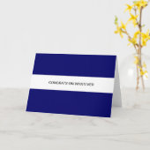 Glückwunsch Karte (Gelbe Blume)