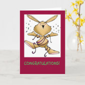 Glückwunsch Karte (Gelbe Blume)