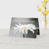 Glückwunsch Karte (Gelbe Blume)