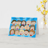 Glückwunsch Karte (Gelbe Blume)