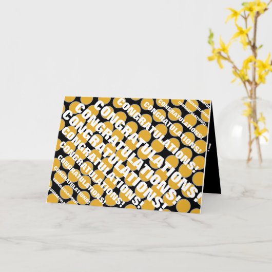 Glückwunsch Karte (Gelbe Blume)