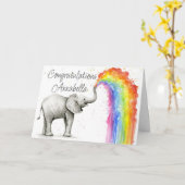 Glückwunsch Karten - LGBTQI Happy.... (Gelbe Blume)