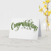 Glückwunsch - Keine Nachricht im Inneren Karte (Gelbe Blume)