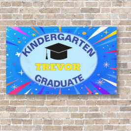 Glückwunsch! Kindergarten-Graduiertenparty Banner