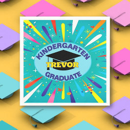 Glückwunsch! Kindergarten-Graduiertenparty Serviette