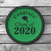 Glückwunsch-Klasse 2024 Pappteller