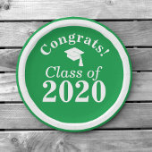 Glückwunsch-Klasse 2024 Pappteller