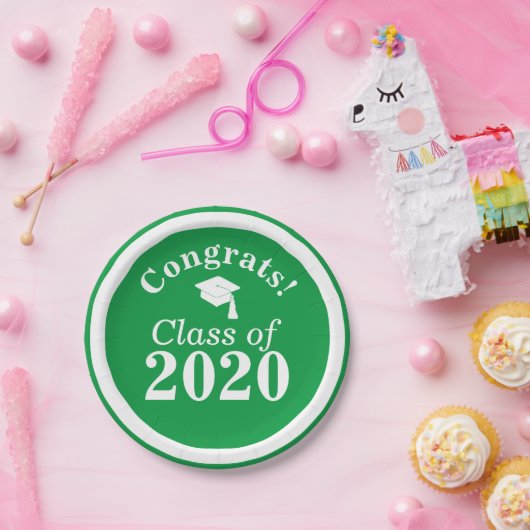 Glückwunsch-Klasse 2024 Pappteller (Party)