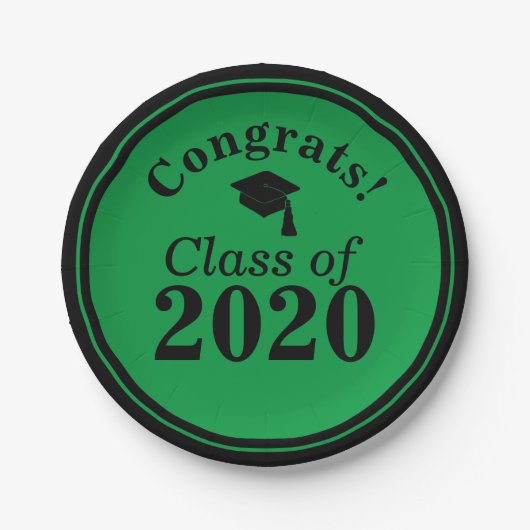 Glückwunsch-Klasse 2024 Pappteller (Vorderseite)