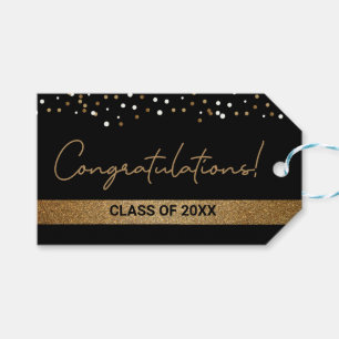 Glückwunsch Klasse Custom Gold schwarzen Grad Geschenkanhänger