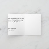 Glückwunsch-Klasse des Hochschulabschlusses 2024 Karte (Innenseite)