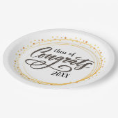 Glückwunsch-Klasse für Paper-Teller Pappteller (Schrägansicht)