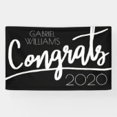 Glückwunsch-Klasse | Name und Jahr hinzufügen Banner (Horizontal)