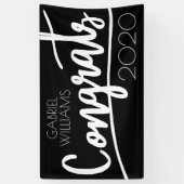 Glückwunsch-Klasse | Name und Jahr hinzufügen Banner (Vertikal)