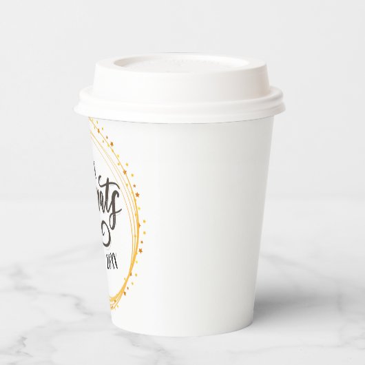 Glückwunsch-Klasse Pappbecher (Links)