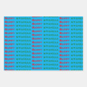 Glückwunsch Kwanzaa Grüße Geschenkpapier Set (Vorderseite 2)