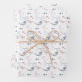 Glückwunsch lieben Vogelscheuchen Geschenkpapier Set (Beispiel)