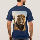 Glückwunsch Löwe T-Shirt (Rückseite)