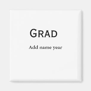 Glückwunsch mit Abschluss geben die Namensklasse d Magnet