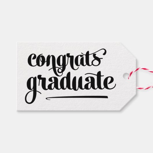 Glückwunsch mit Geschenkanhängern Geschenkanhänger (Vorderseite (Horizontal))