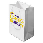 Glückwunsch Mittlere Geschenktüte (Rückseite Schrägansicht)