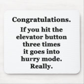 Glückwunsch Mousepad (Vorne)