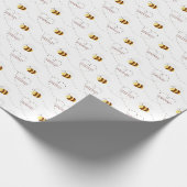 Glückwunsch müssen Papier umblättern Geschenkpapier (Ecke)