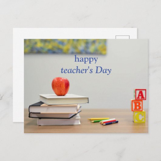 Glückwunsch nach Karte (Vorne/Hinten)