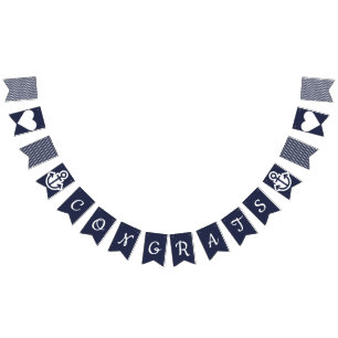 Glückwunsch Nautic Bunting Wimpelkette