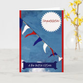 Glückwunsch Neue britische Bürgerkarte Karte (Gelbe Blume)