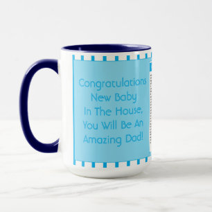 Glückwunsch Neues Baby Word Game Tasse