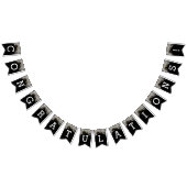 Glückwunsch Palms Black Gold Wimpelkette (Alle)