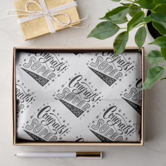 Glückwunsch-Papiere Seidenpapier (Geschenk)