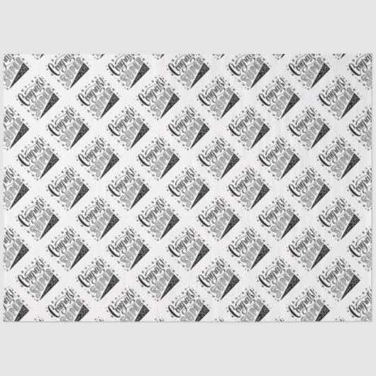 Glückwunsch-Papiere Seidenpapier (Vorderseite)