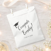 Glückwunsch Personalisierter Abschluss Gefallen Ta Geschenktütchen (Ausgeschnitten)