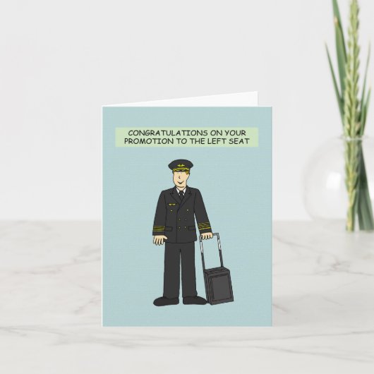 Glückwunsch Pilotprojekt Werbeaktion zu Links Sitz Karte (Vorderseite)