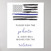 Glückwunsch Polizeibeamte Party Polizeibeamte Poster (Vorne)