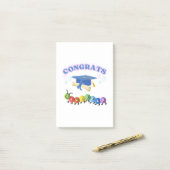 GLÜCKWUNSCH POST-IT KLEBEZETTEL (Auf Schreibtisch)