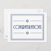 Glückwunsch Postkarte (Vorne/Hinten)