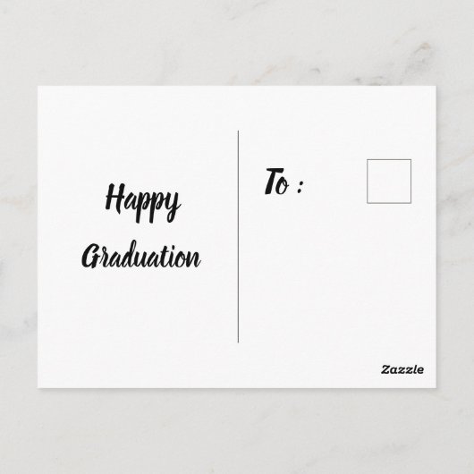 Glückwunsch Postkarte (Rückseite)