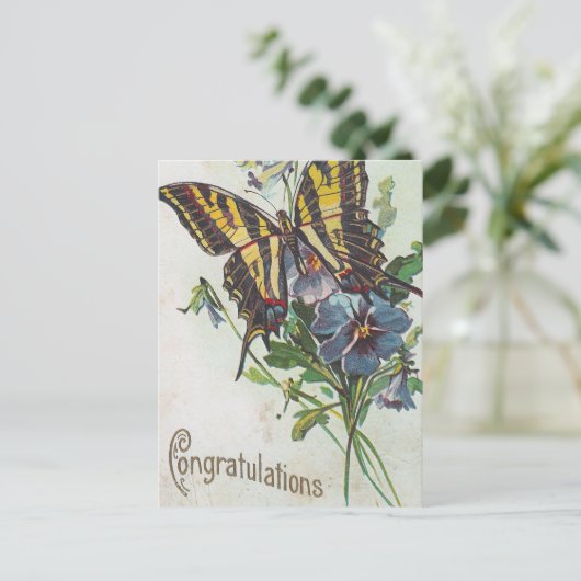 Glückwunsch Postkarte (Stehend Vorderseite)