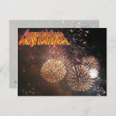 Glückwunsch Postkarte (Vorne/Hinten)