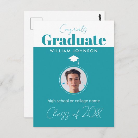 Glückwunsch Postkarte 2023 (Vorne/Hinten)