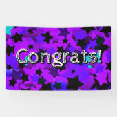 Glückwunsch! Punk Stars Banner (Horizontal)