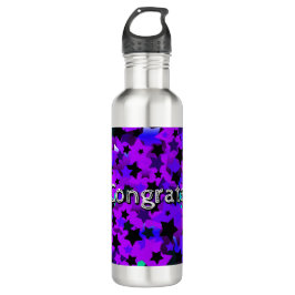 Glückwunsch! Punk Stars Edelstahlflasche