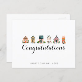 Glückwunsch Real Anwesen Neue Wohnung Postkarte