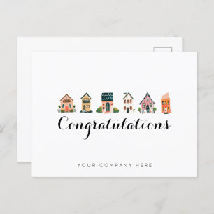 Glückwunsch Real Anwesen Neue Wohnung Postkarte