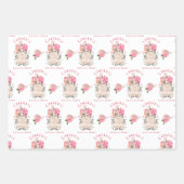 Glückwunsch Schöne Momma Wrapping Paper Sheets Geschenkpapier Set (Vorderseite 2)